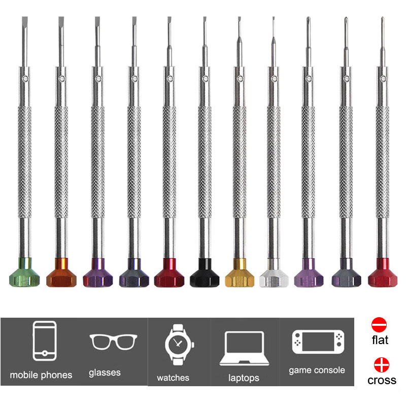 Electronics Repair Service - Kit di Cacciaviti in Acciaio Inox
