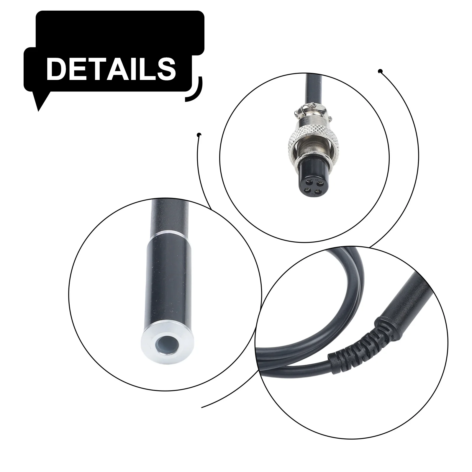 Electronics Repair Bench - Maniglia di ricambio in metallo T12-M8
