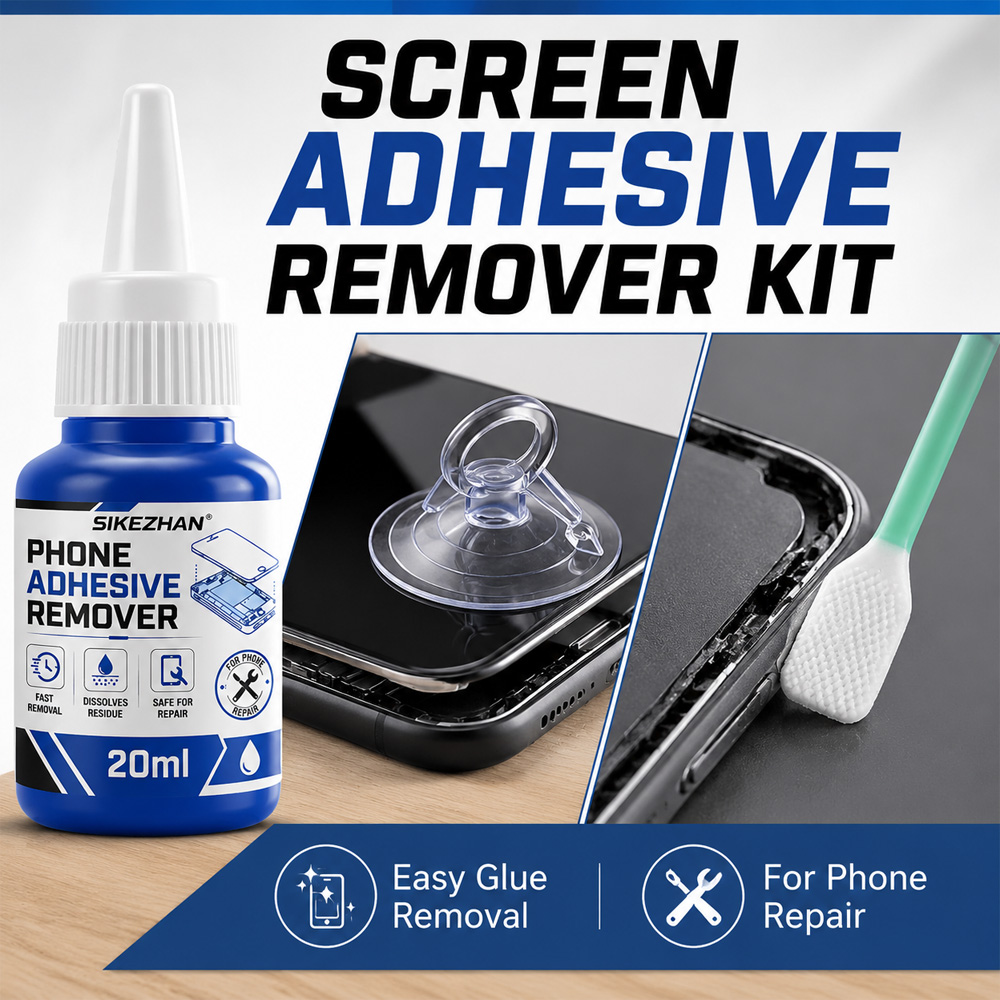 Electronics Repair Service - Kit Professionale per Rimozione Adesivi Schermi