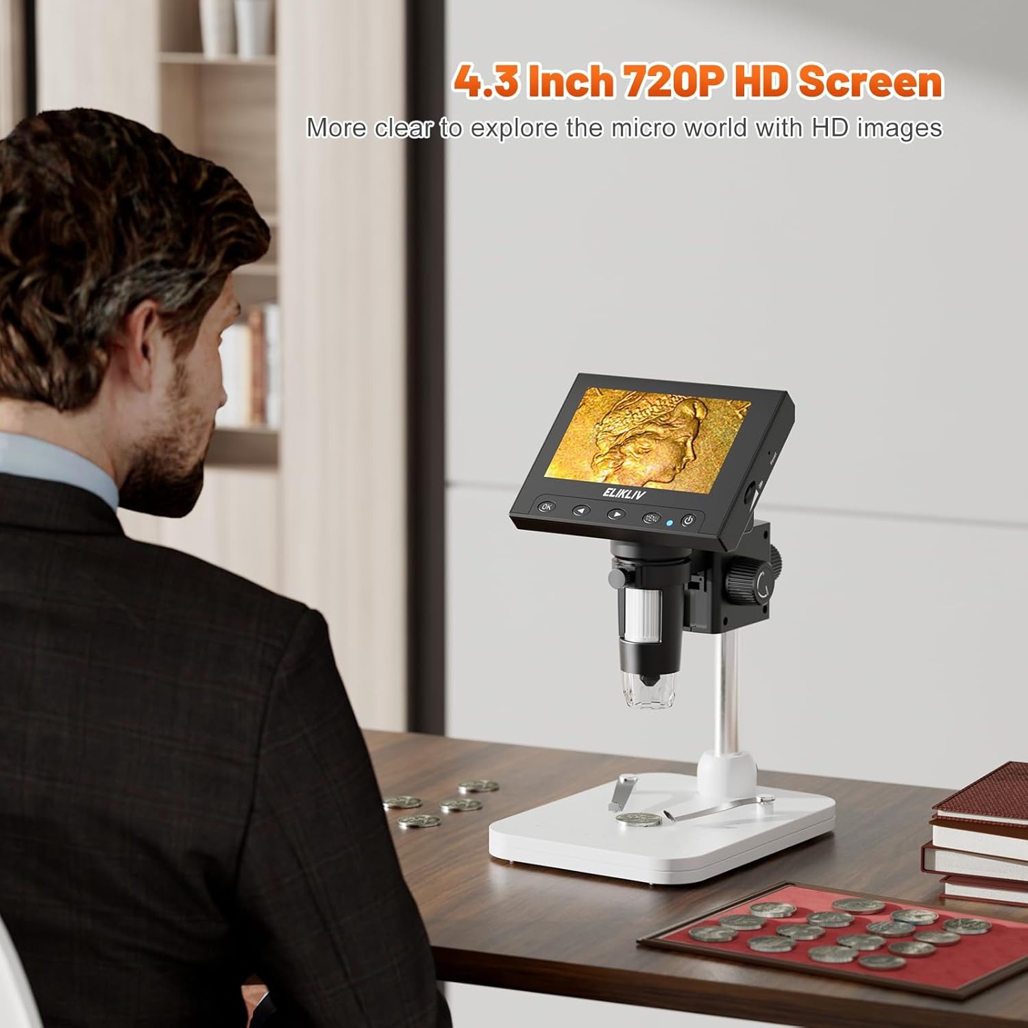 Microscopio Digitale LCD da 4. - Electronics Repair Videos recensione e prezzo