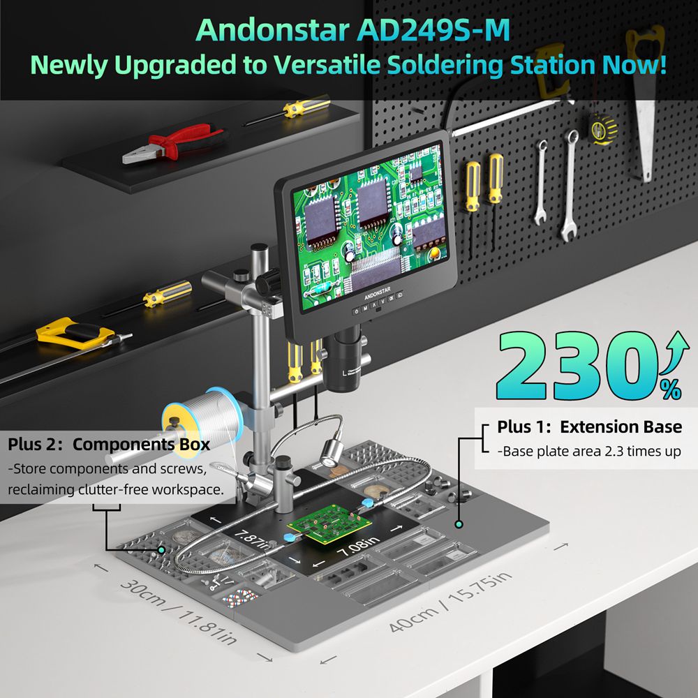 Andonstar AD249SM-Plus Microsc - Electronics Repair Plus recensione e prezzo