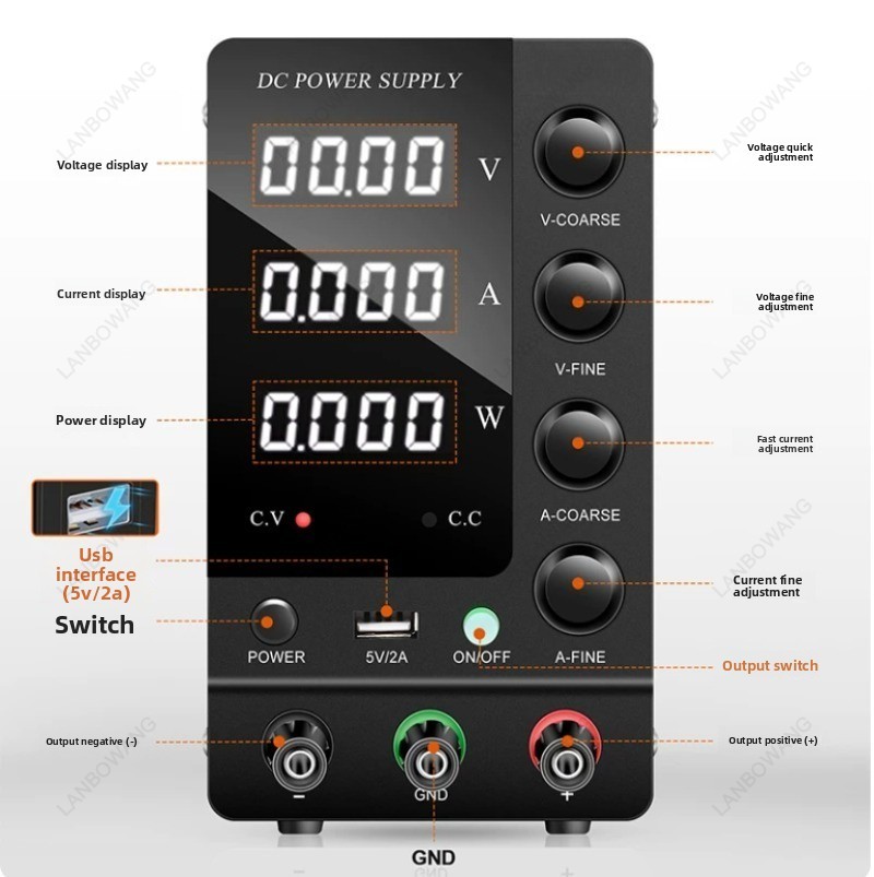 Alimentatore da banco DC digit - Electronics Repair Bench recensione e prezzo
