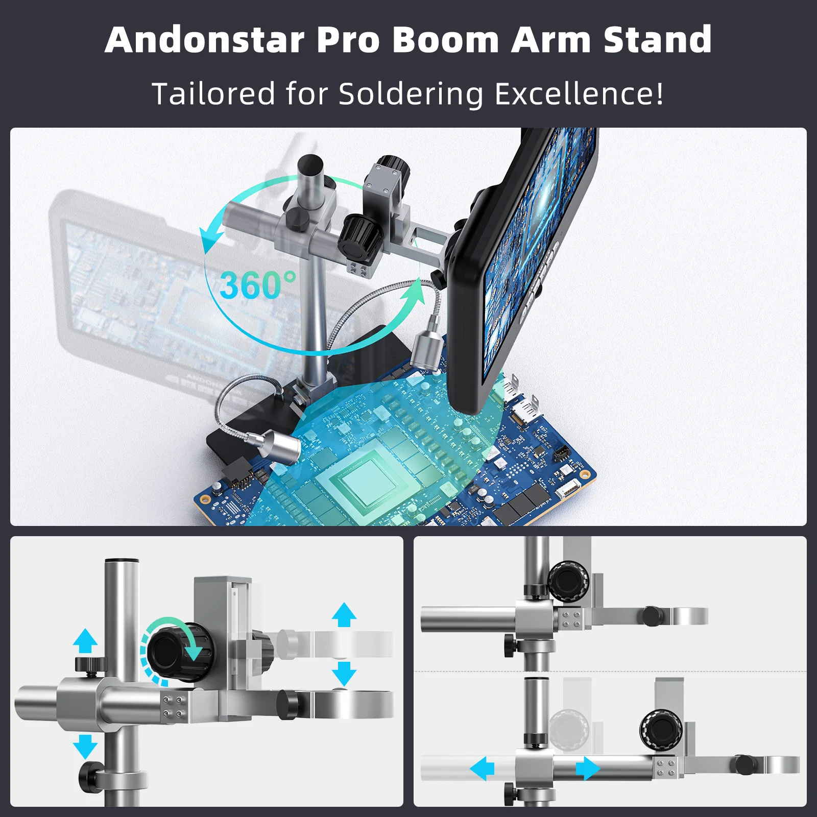 Microscopio Digitale Andonstar - Repair Electronics recensione e prezzo