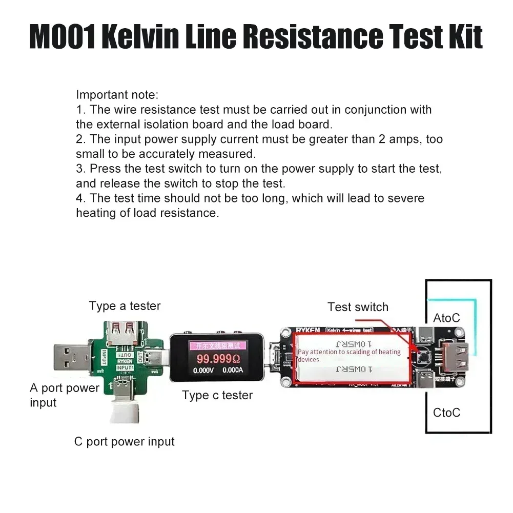 Kelvin Resistenza Tipo-C Misur - Electronics Repair Bench recensione e prezzo