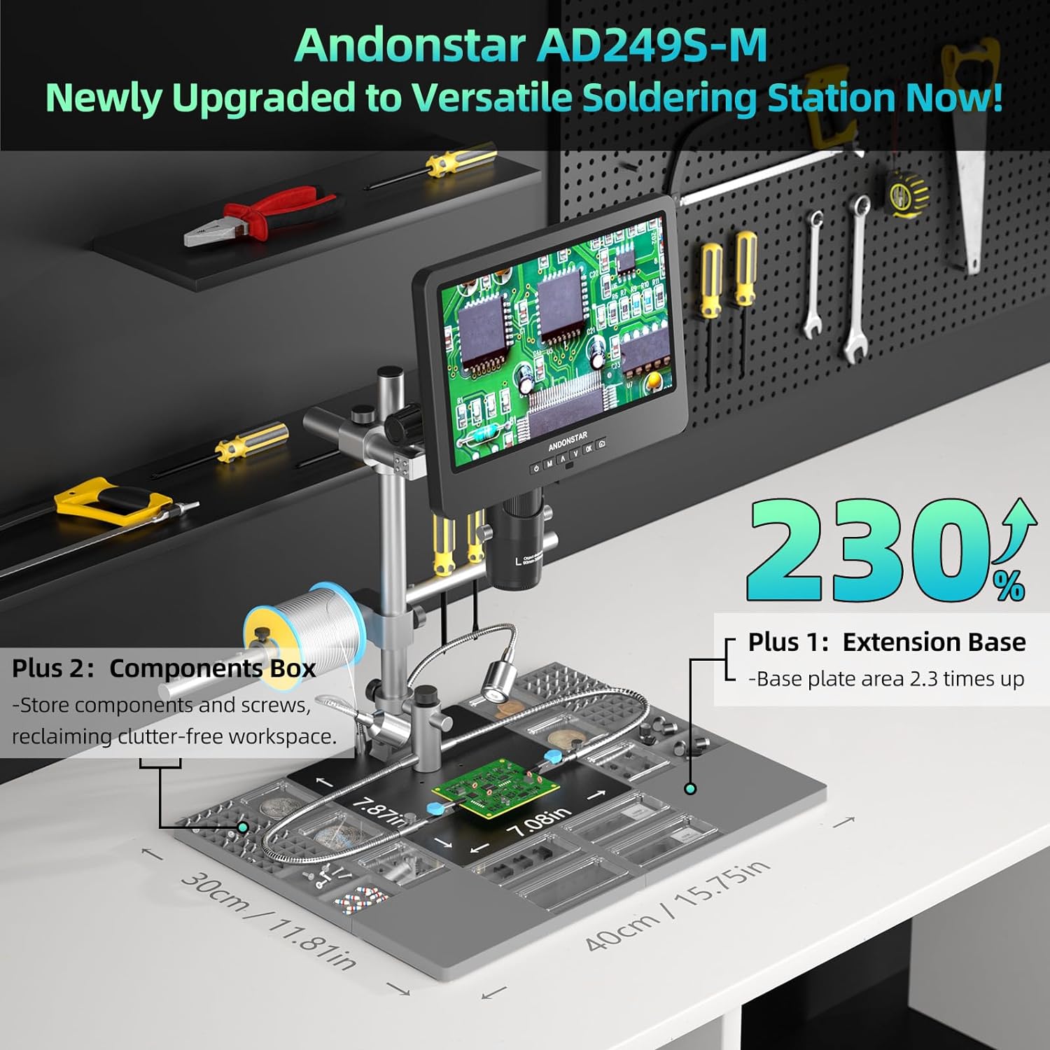 Andonstar AD249SM Plus Microsc - Electronics Repair Plus recensione e prezzo