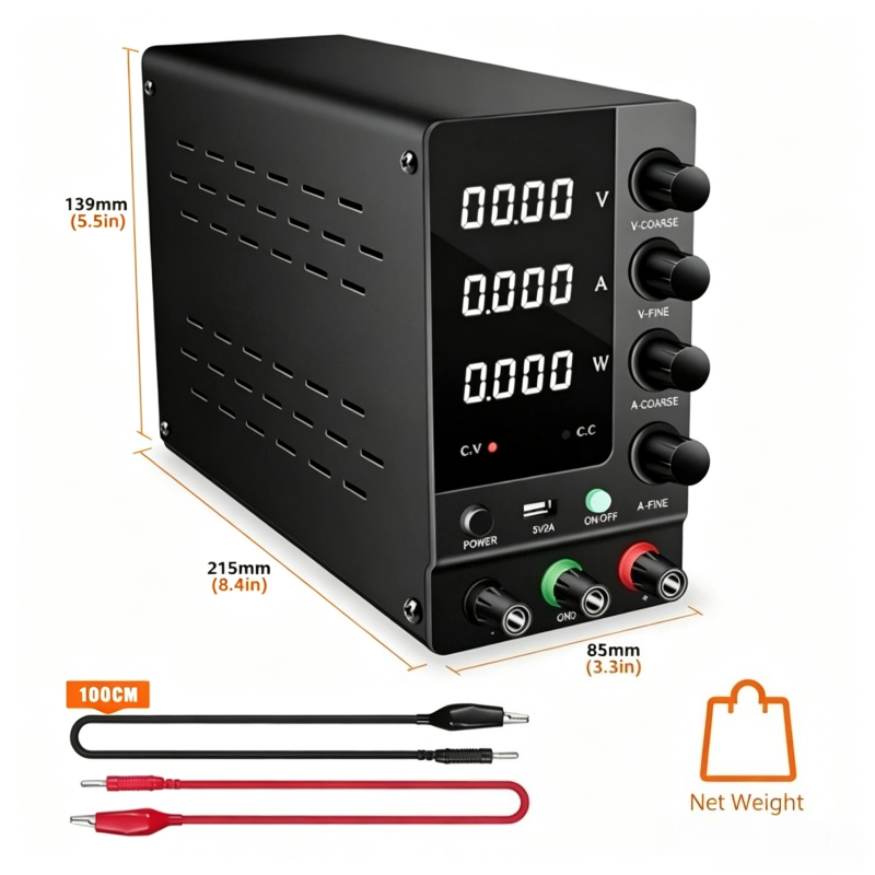 Alimentatore CC regolabile da  - Electronics Repair Bench recensione e prezzo