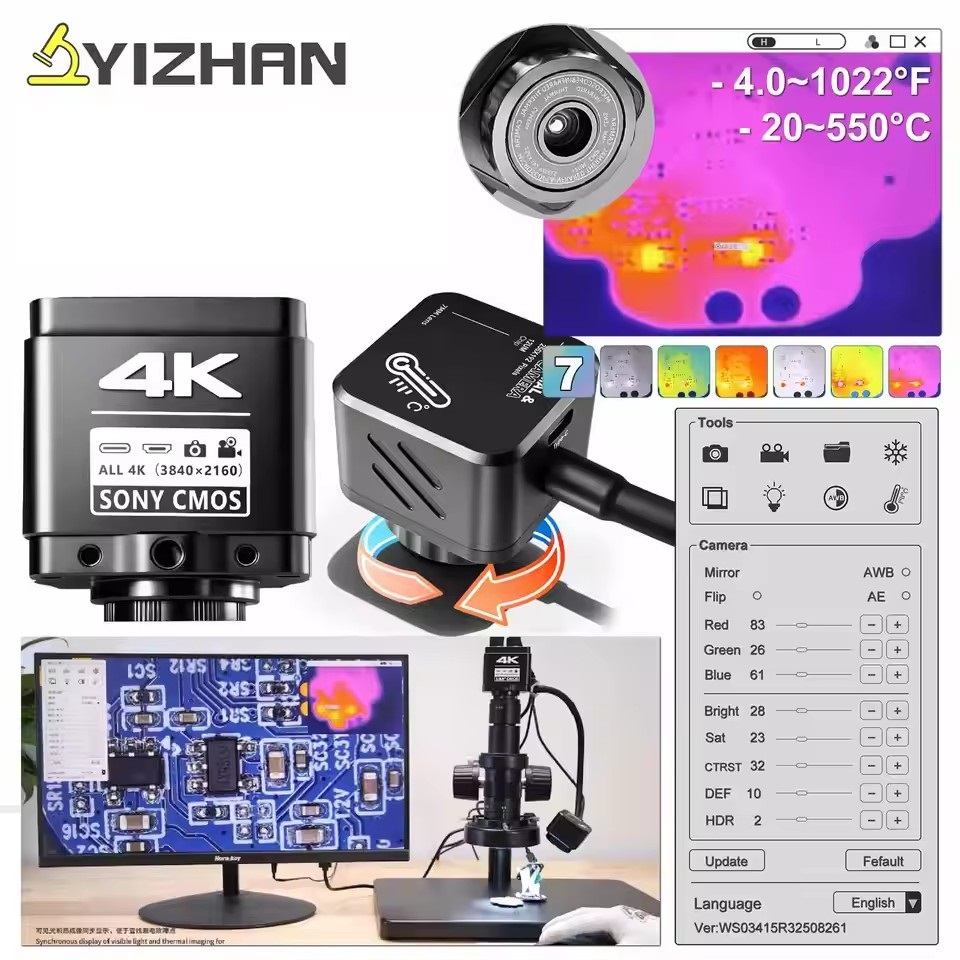 Termocamera YIZHAN 256*192 Pix - Repair Electronics recensione e prezzo